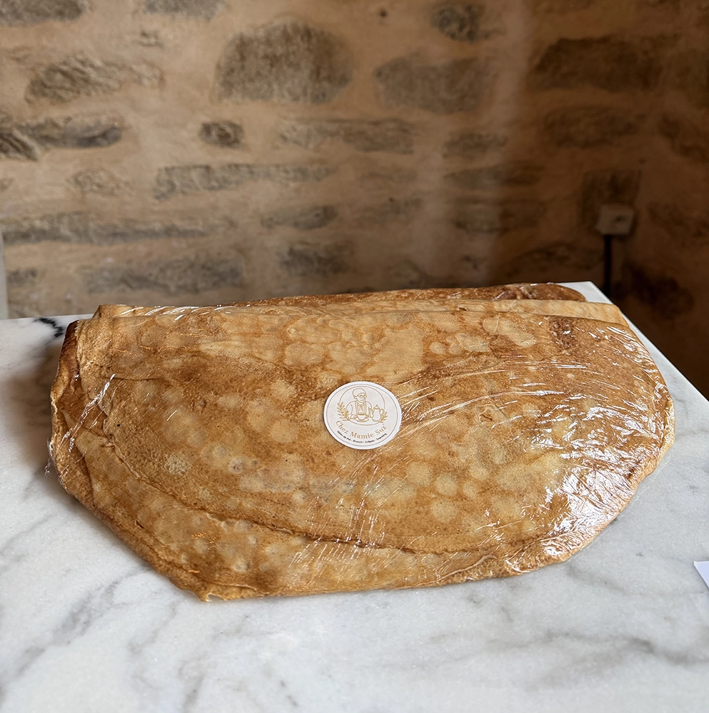 Paquet de crêpes maison nature par 6 – Chez Mamie Suz’